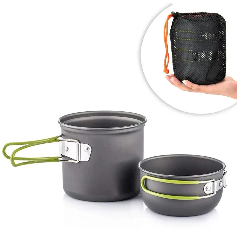 Camping Cooking Pot - Ultralight Camping Pot Set: Camping Cookware