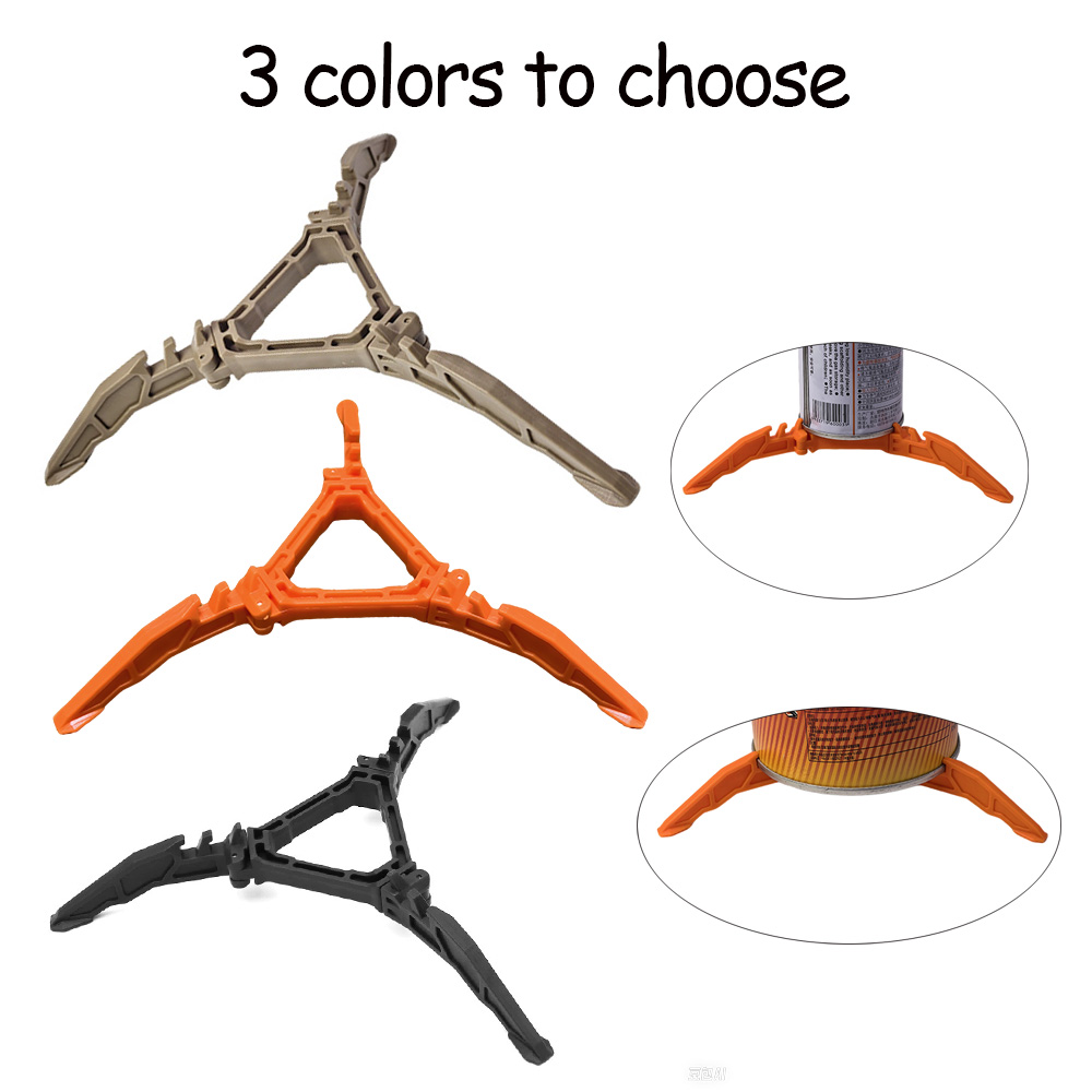 Camping Cooking Gas Stove - ​​​​​​Portable Gas Canister Stand​​ Universal Tripod