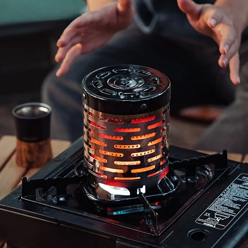Camping Cooking Heater - Stainless Steel Heating Cover Outdoor Camping