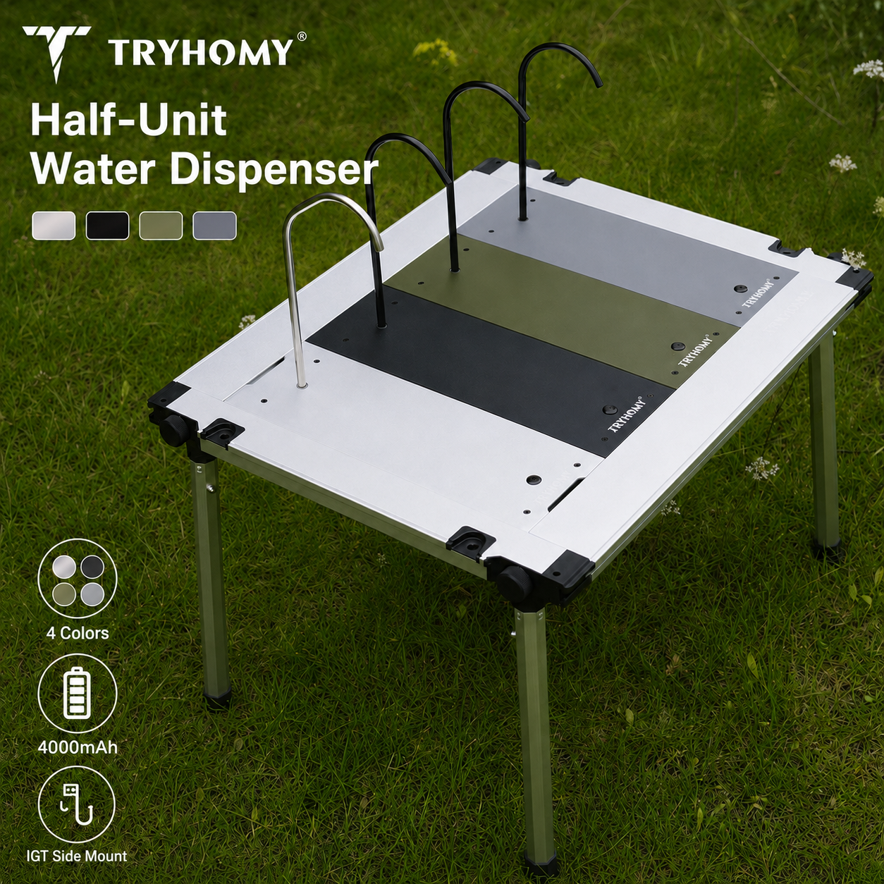 Camping Cooking Kitchen - Semi-Unit Outdoor Water Dispenser Camping Faucet