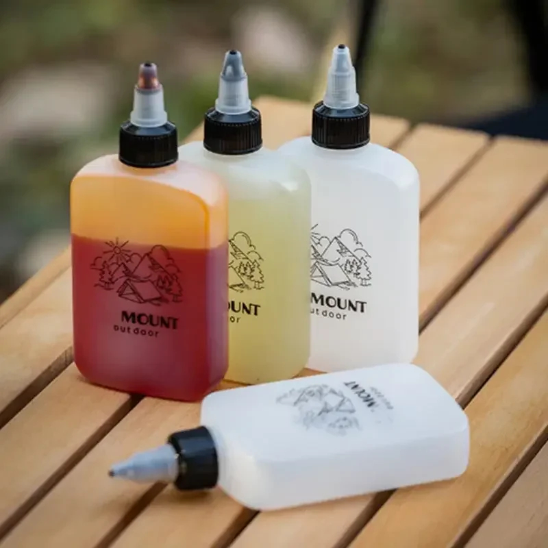 Camping Cooking Gear - Outdoor Oil Bottle Portable Packaging Small