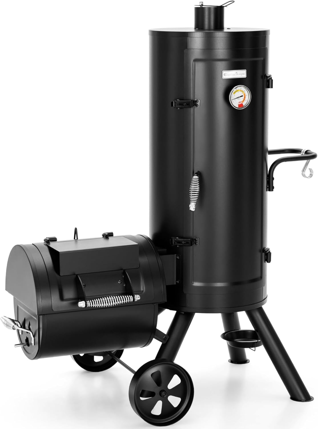 Camping Cooking Grate - Compact Cast Iron Hibachi Charcoal Grill,