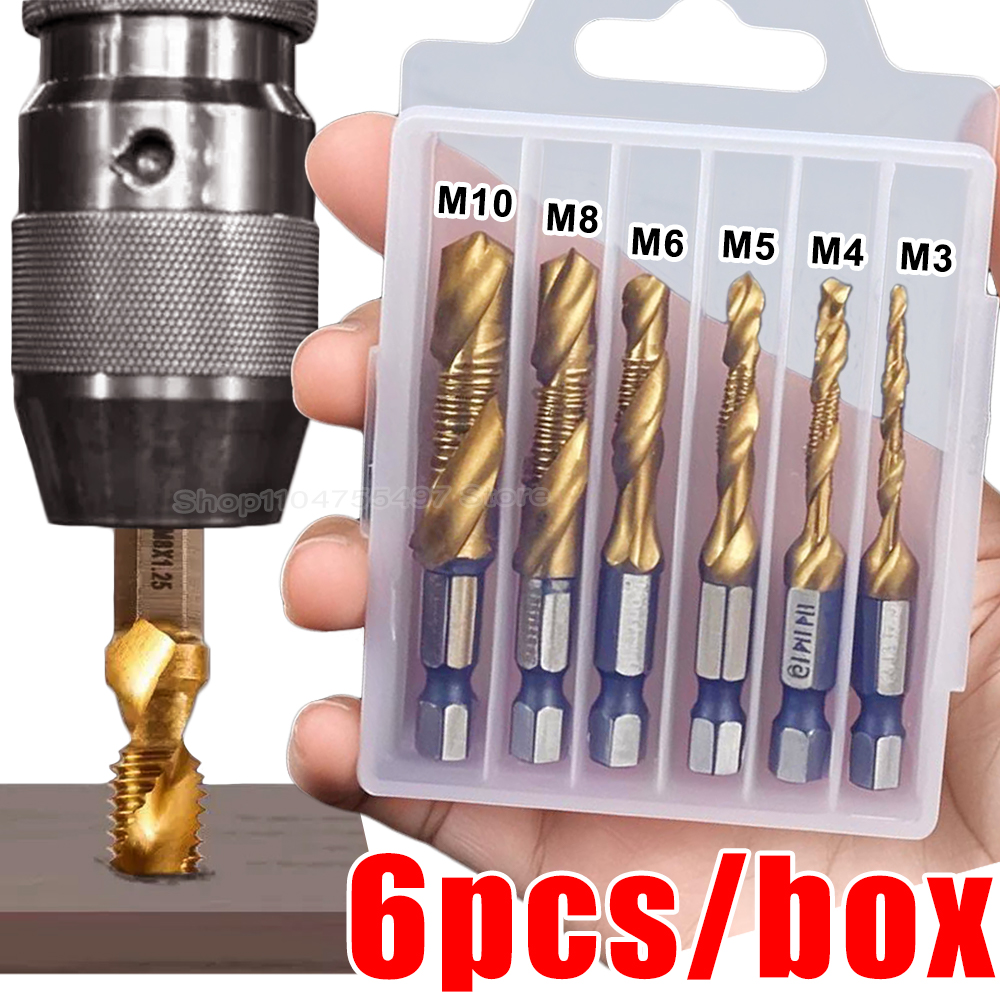 Mess Kit Titanium - HSS Drill and Tap Bit Set