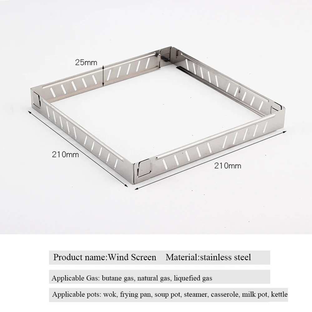 Outdoor Gas Stove Wind Screen  – Camping Cooking Heater recenzja i cena