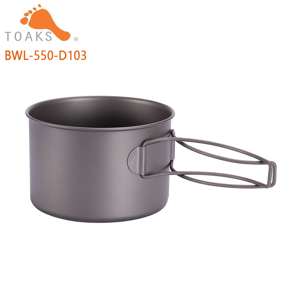 TOAKS BWL-550  Camping Titaniu – Mess Kit Titanium recenzja i cena