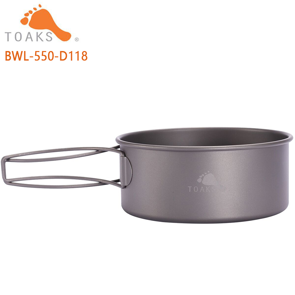 TOAKS BWL-550  Camping Titaniu – Mess Kit Titanium recenzja i cena
