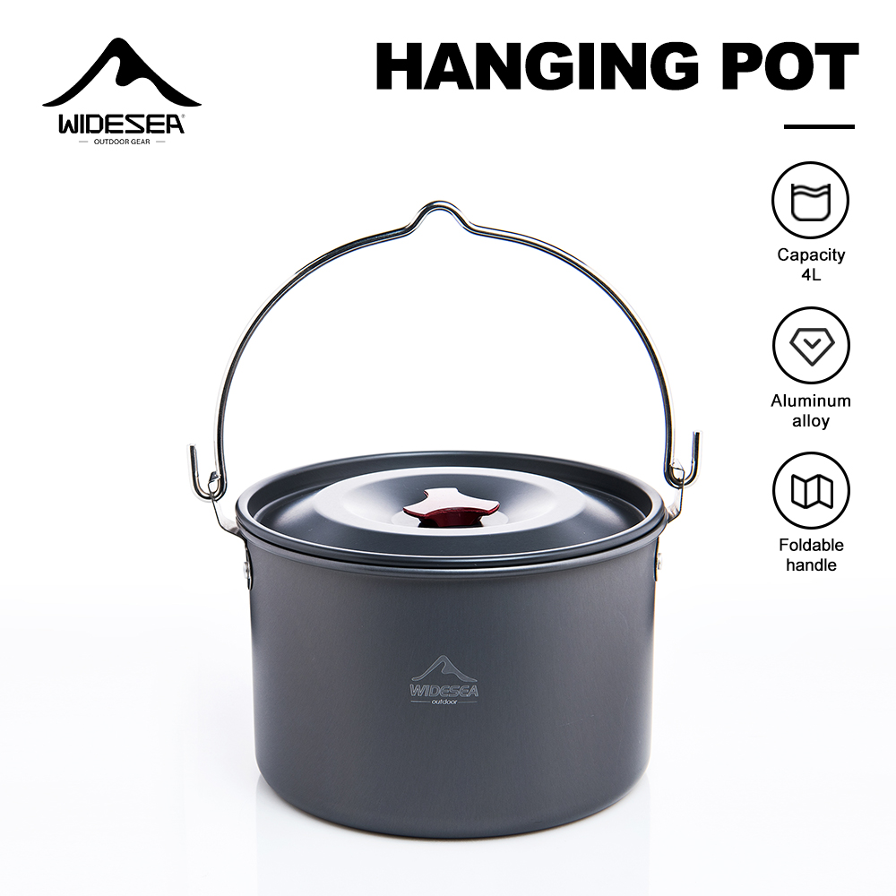 Widesea Hard Anodized Aluminum – Camping Cooking Equipment recenzja i cena