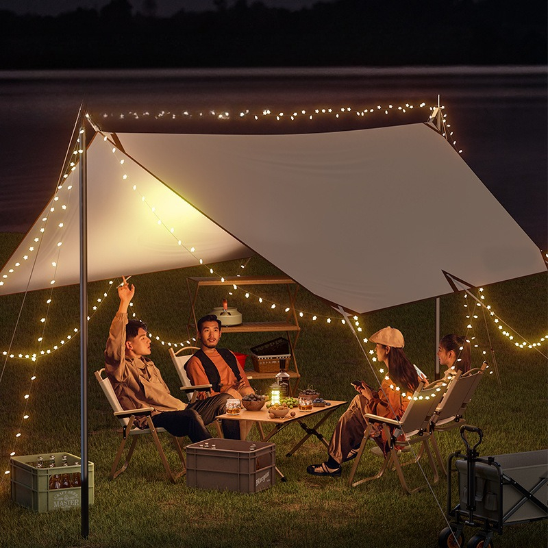 Outdoor Portable Blackout Viny – Camping Cooking Awning recenzja i cena