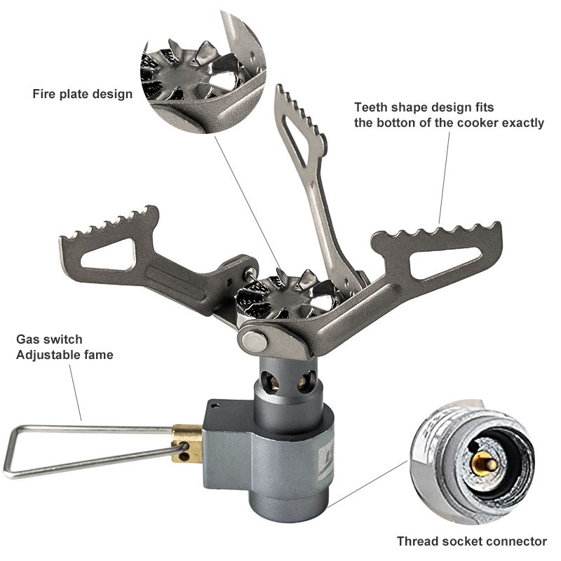 BRS Outdoor Gas Stove Mini Cam – Camping Cooking Heater recenzja i cena