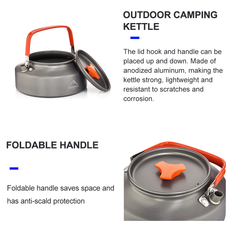 Widesea 1.1L 2L1.5L Camping Wa – Camping Cooking Full Set recenzja i cena