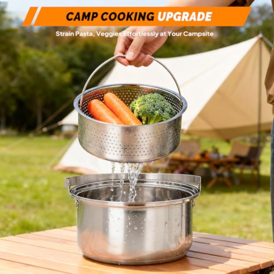 Camping Cookware Set, Lightwei – Camping Cooking Mess Kit recenzja i cena