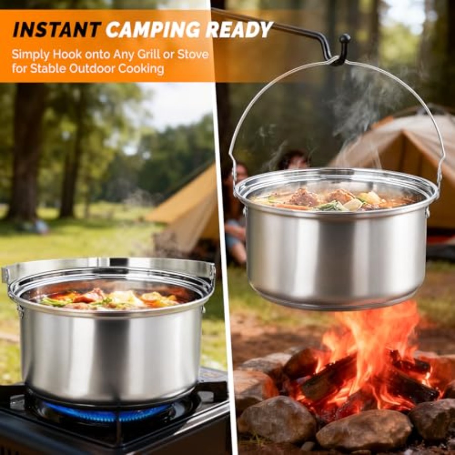 Camping Cookware Set, Lightwei – Camping Cooking Mess Kit recenzja i cena