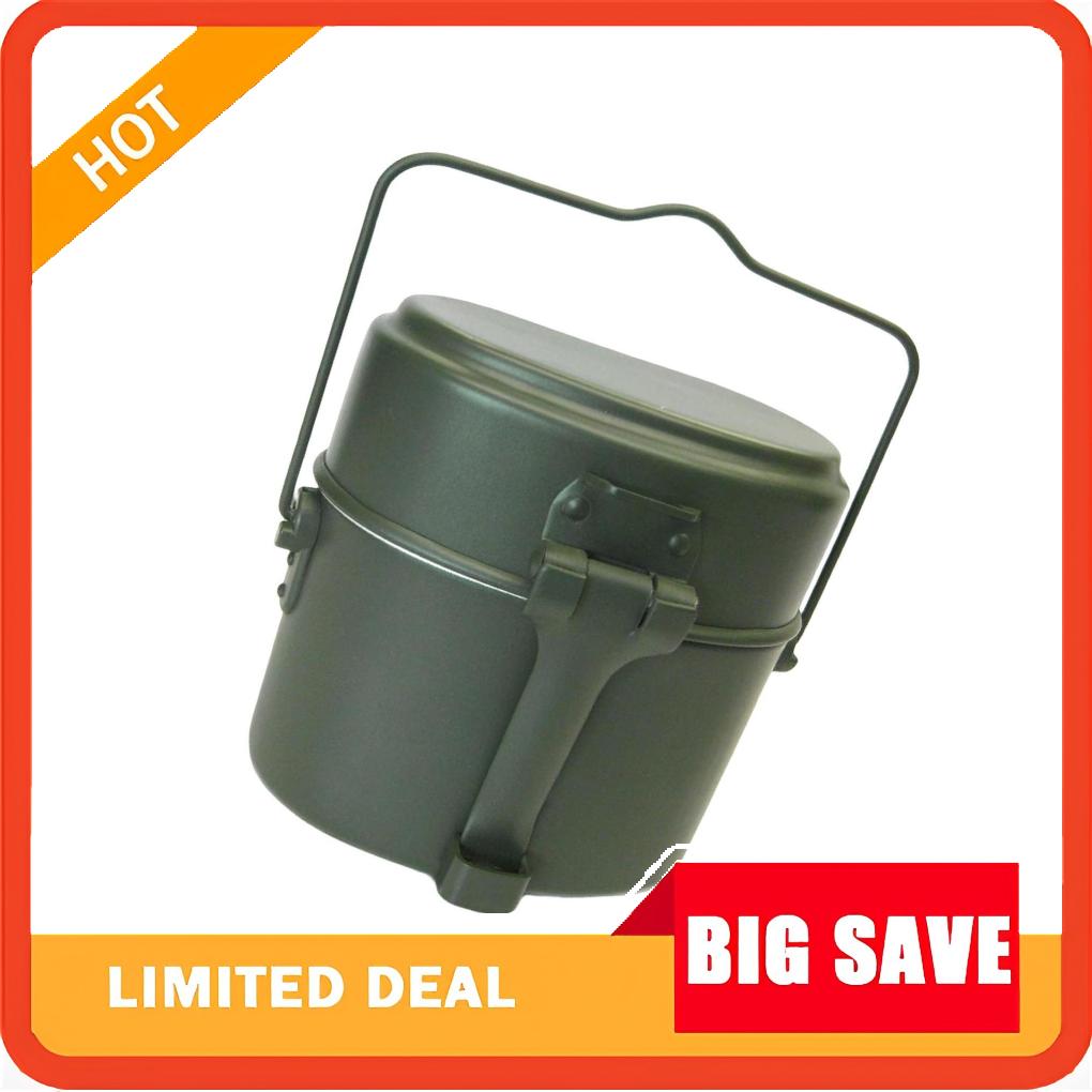 3Pcs/Set Lunch Box Aluminum Po – Camping Cooking Mess Kit recenzja i cena