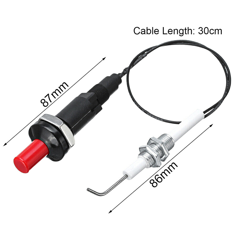 Push Button Piezo Ignitor With – Camping Cooking Equipment recenzja i cena