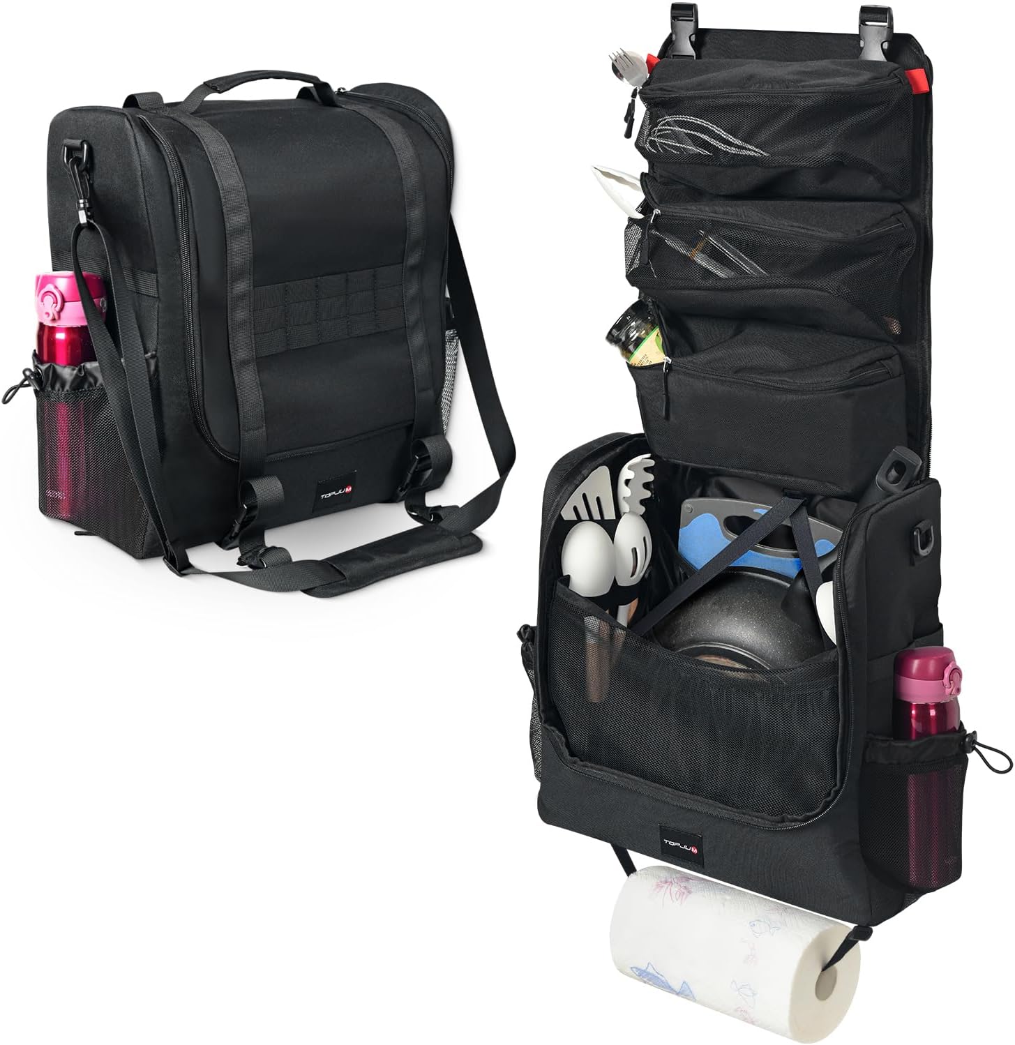 Camp Kitchen Organizer, Multi- – Camping Cooking Caddy recenzja i cena