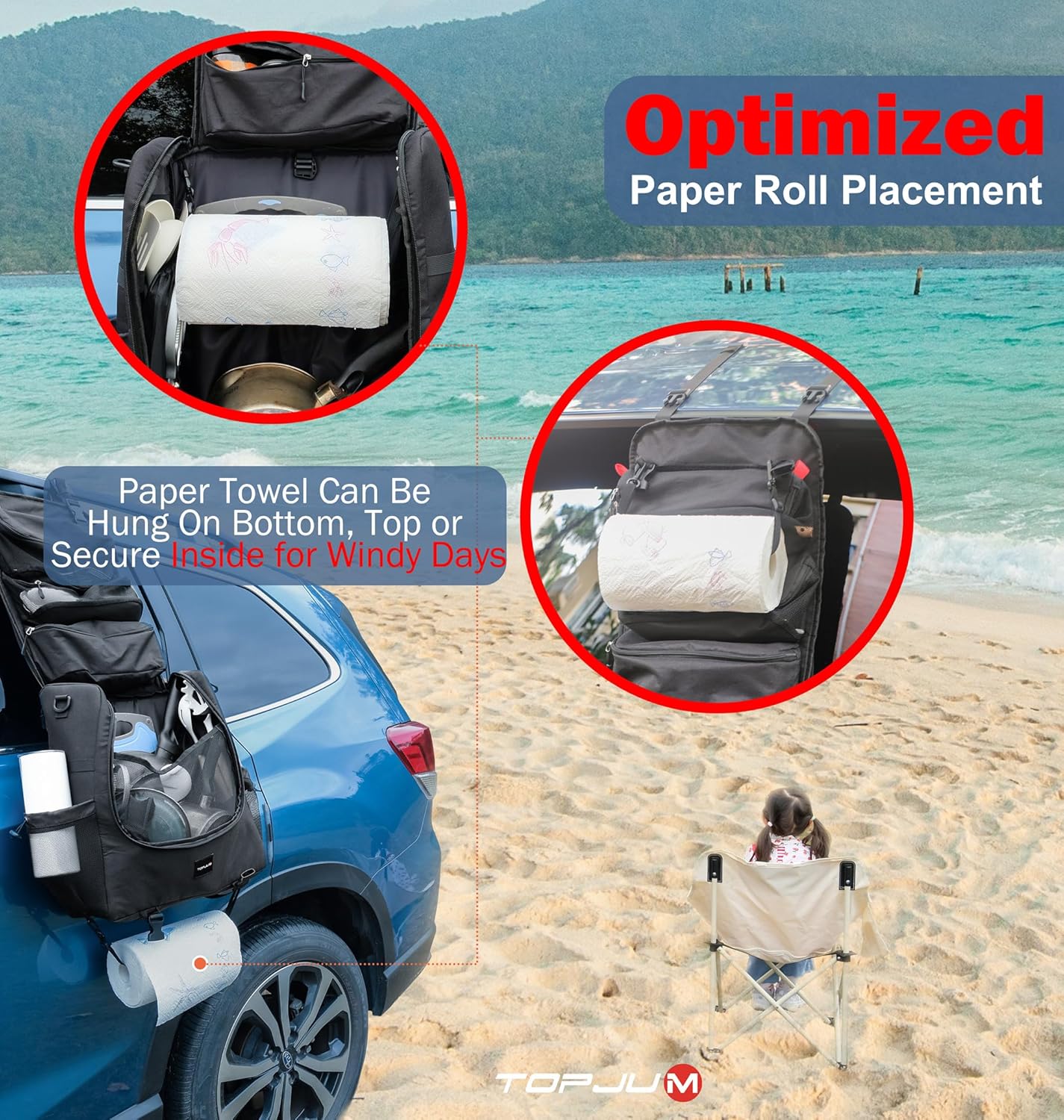 Camp Kitchen Organizer, Multi- – Camping Cooking Caddy recenzja i cena