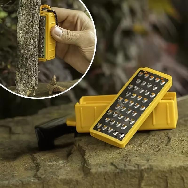 Outdoor Magnifying Glass Card  – Camping Cooking Fire recenzja i cena