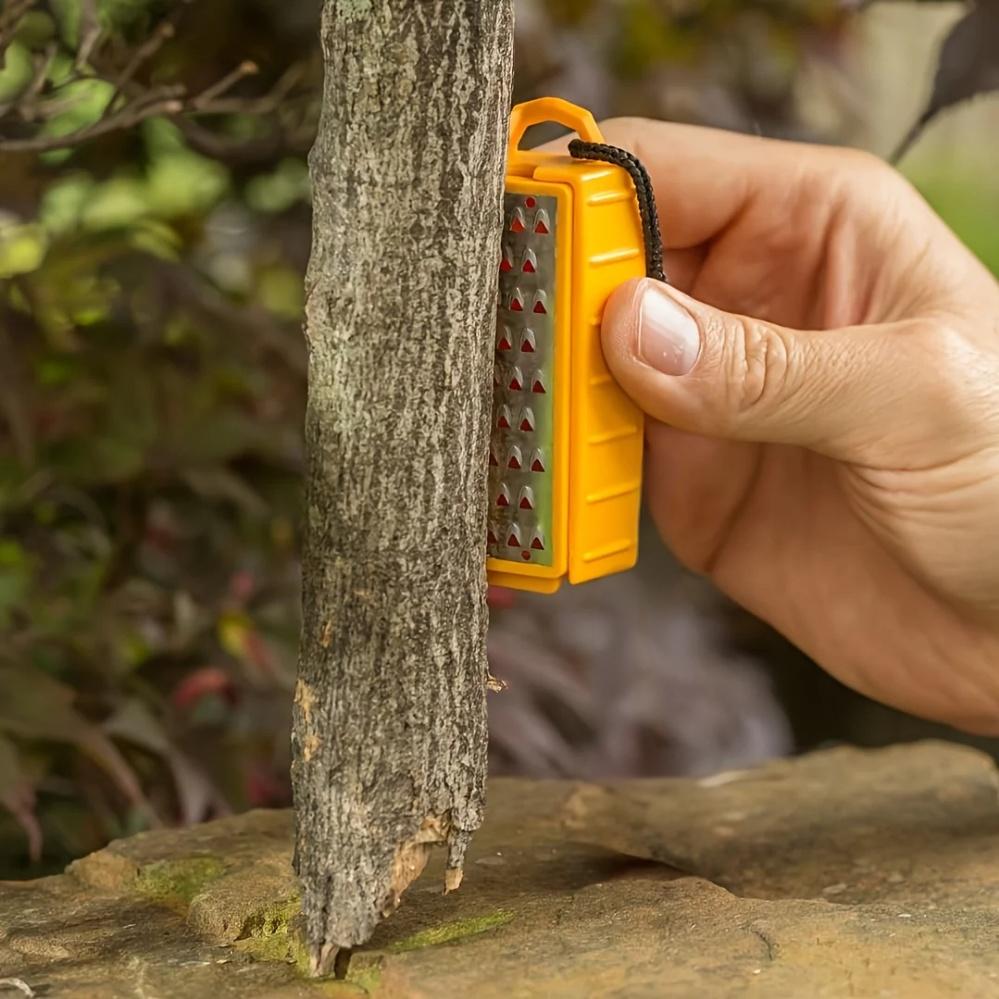 Outdoor Magnifying Glass Card  – Camping Cooking Fire recenzja i cena