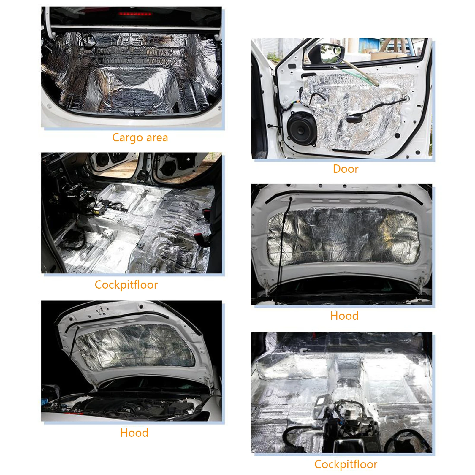 2000*500mm 5/10mm Car Sound Ma – Aluminum Foil Heavy Duty recenzja i cena
