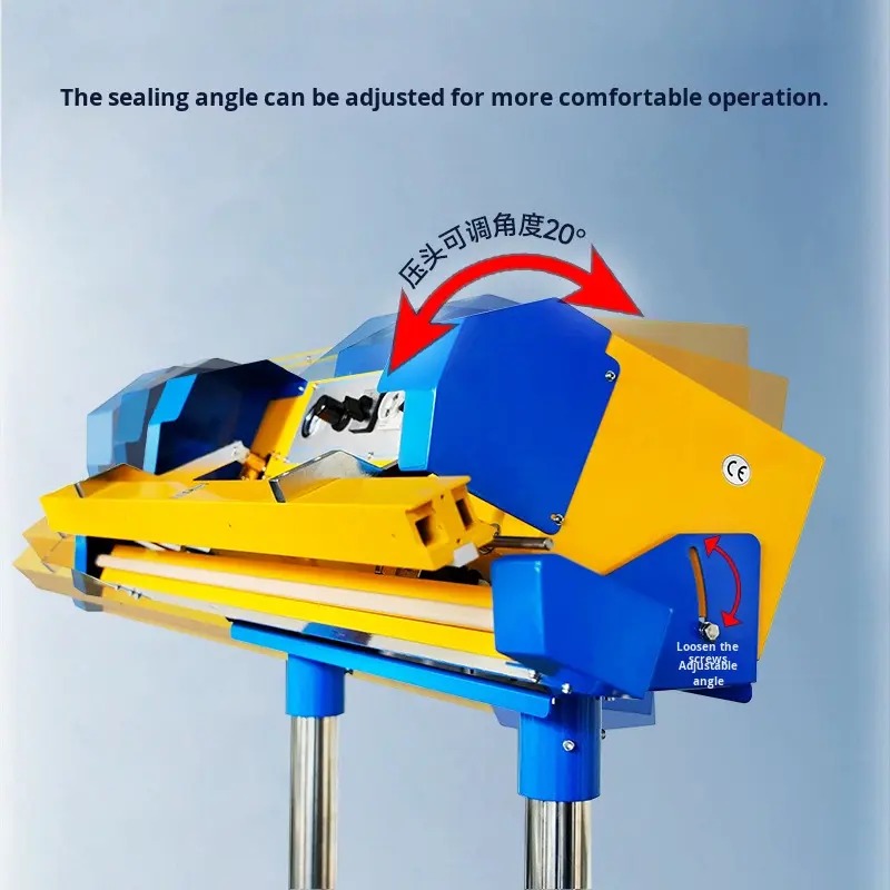 Pneumatic Vertical Foot Sealer – Aluminum Foil Heavy Duty recenzja i cena