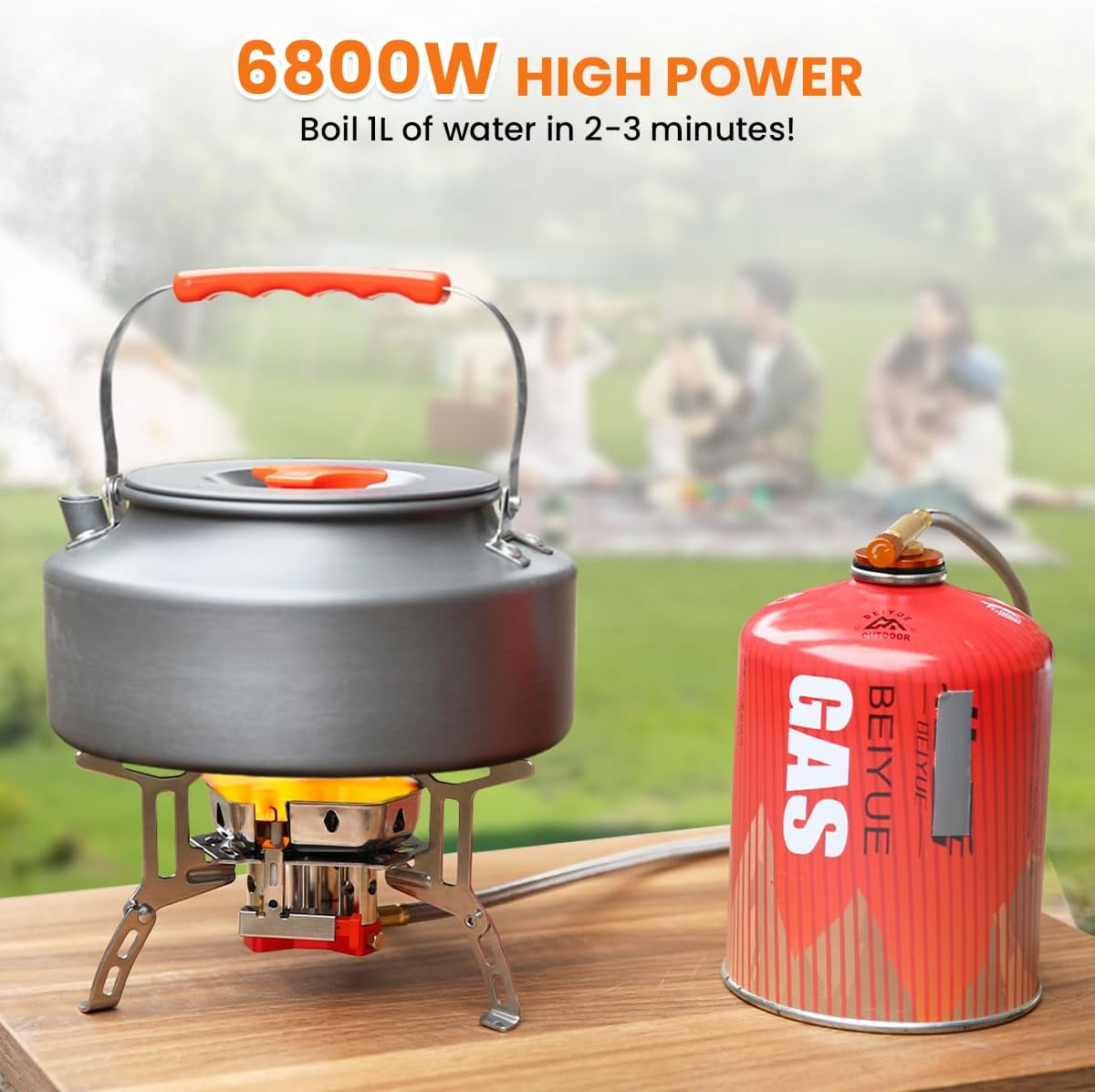 Outdoor Portable Burner Travel – Camping Cooking Food recenzja i cena