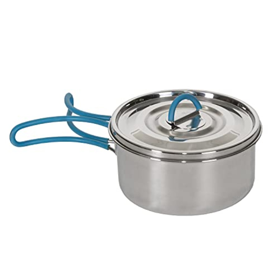 Stainless Steel Camping Cookwa – Nesting Camping Cooking Set recenzja i cena