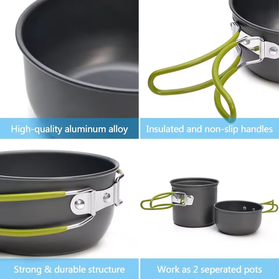 Ultralight Camping Cookware Me – Camping Cooking Mess Kit recenzja i cena