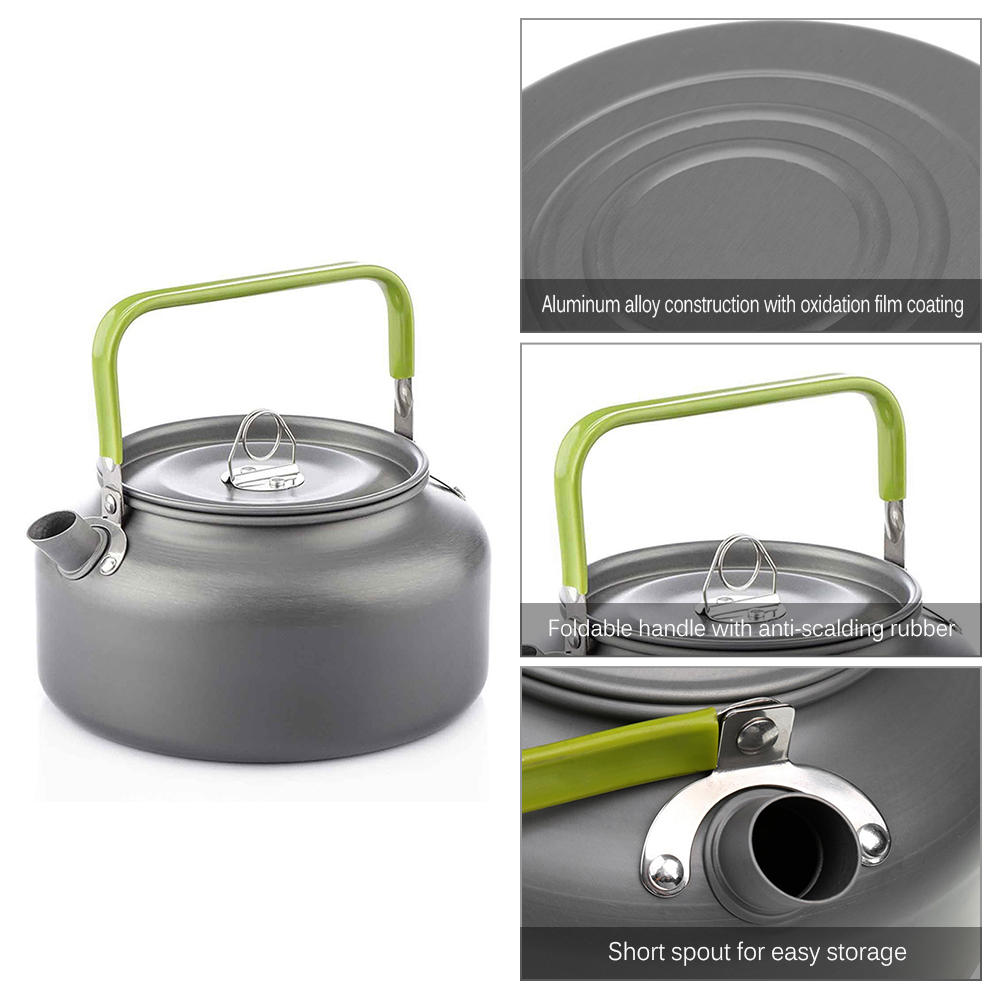 Portable Outdoor Water Kettle  – Camping Cooking Gear recenzja i cena