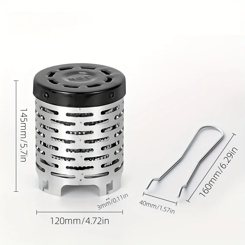 Stainless Steel Heating Cover  – Camping Cooking Heater recenzja i cena