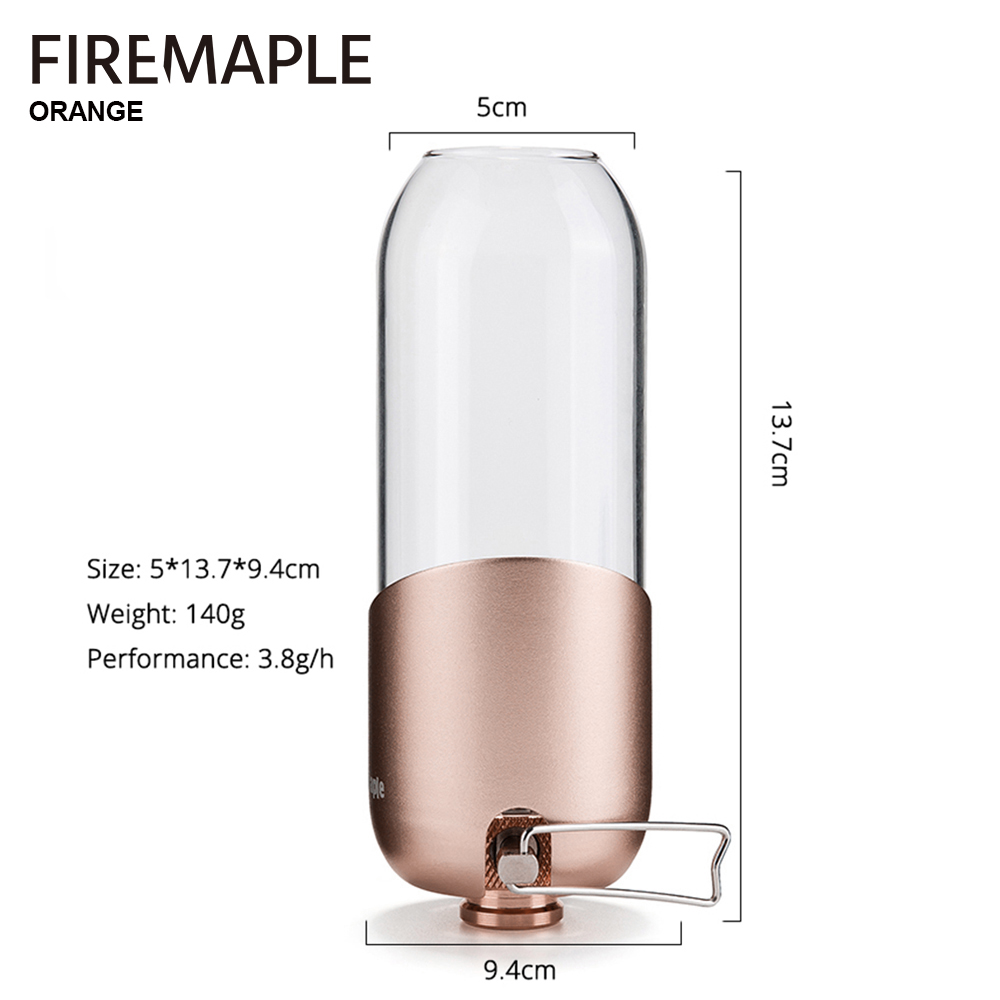 Fire Maple Orange Gas Lantern  – Camping Cooking Drawer recenzja i cena