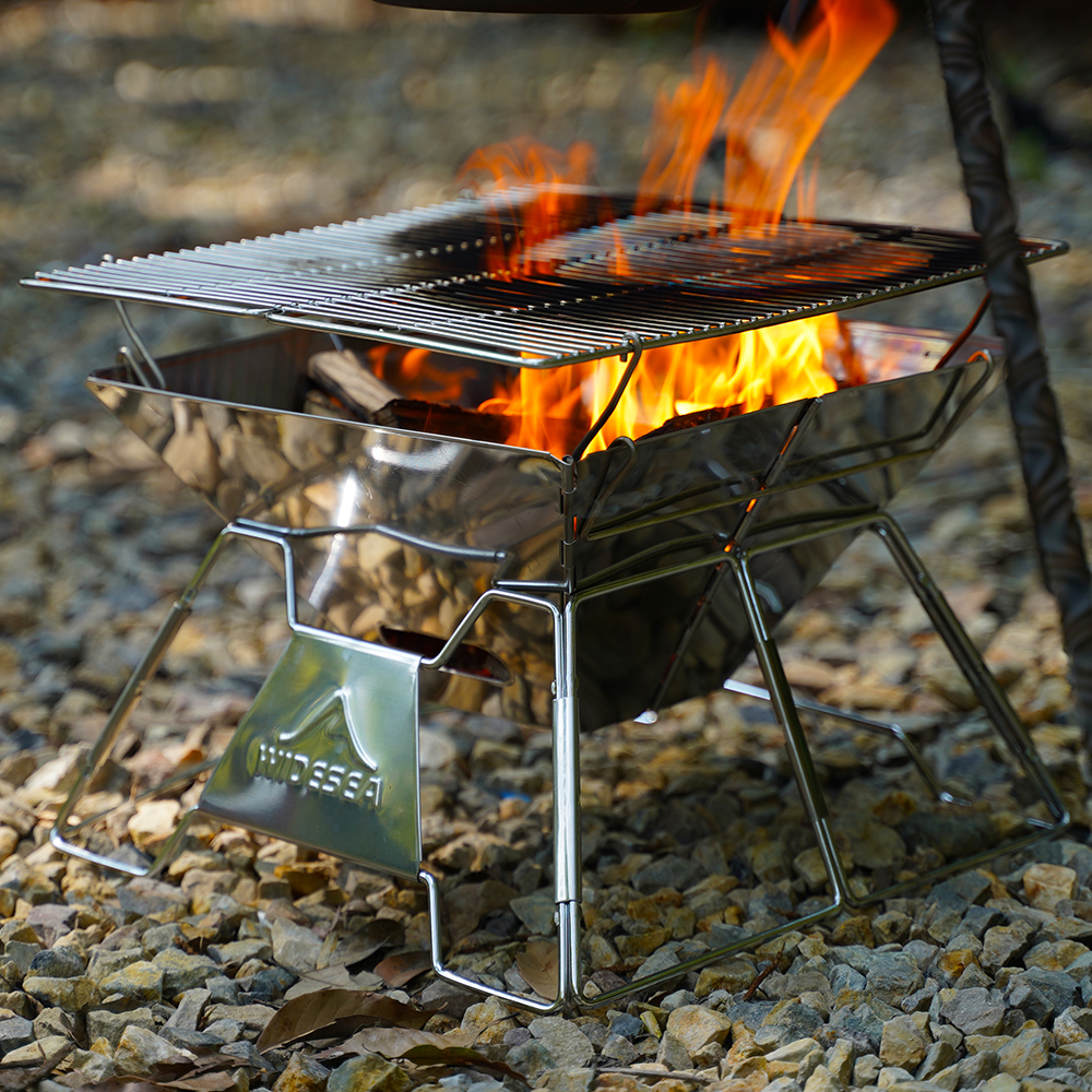 Widesea Windproof Wood-Burning – Camping Cooking Fire recenzja i cena