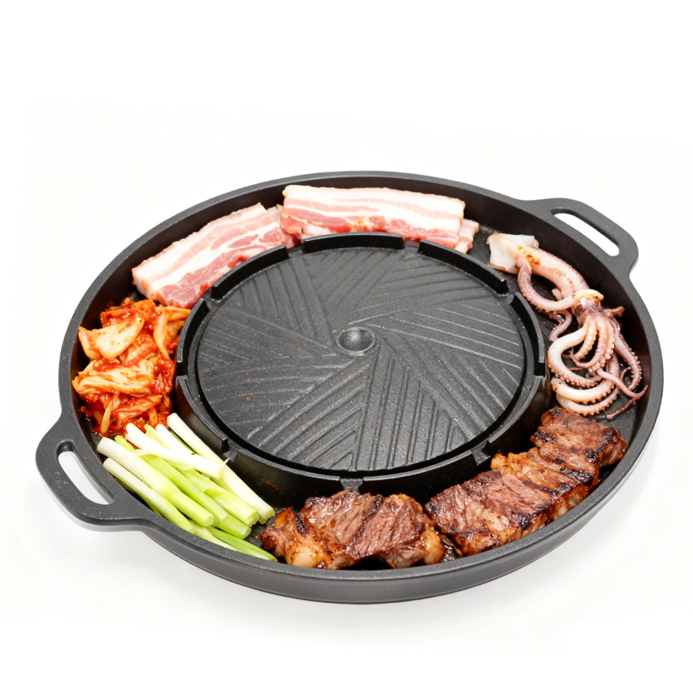 KOSUN Korean BBQ Grill Pan 2 i – Camping Cooking Pot recenzja i cena