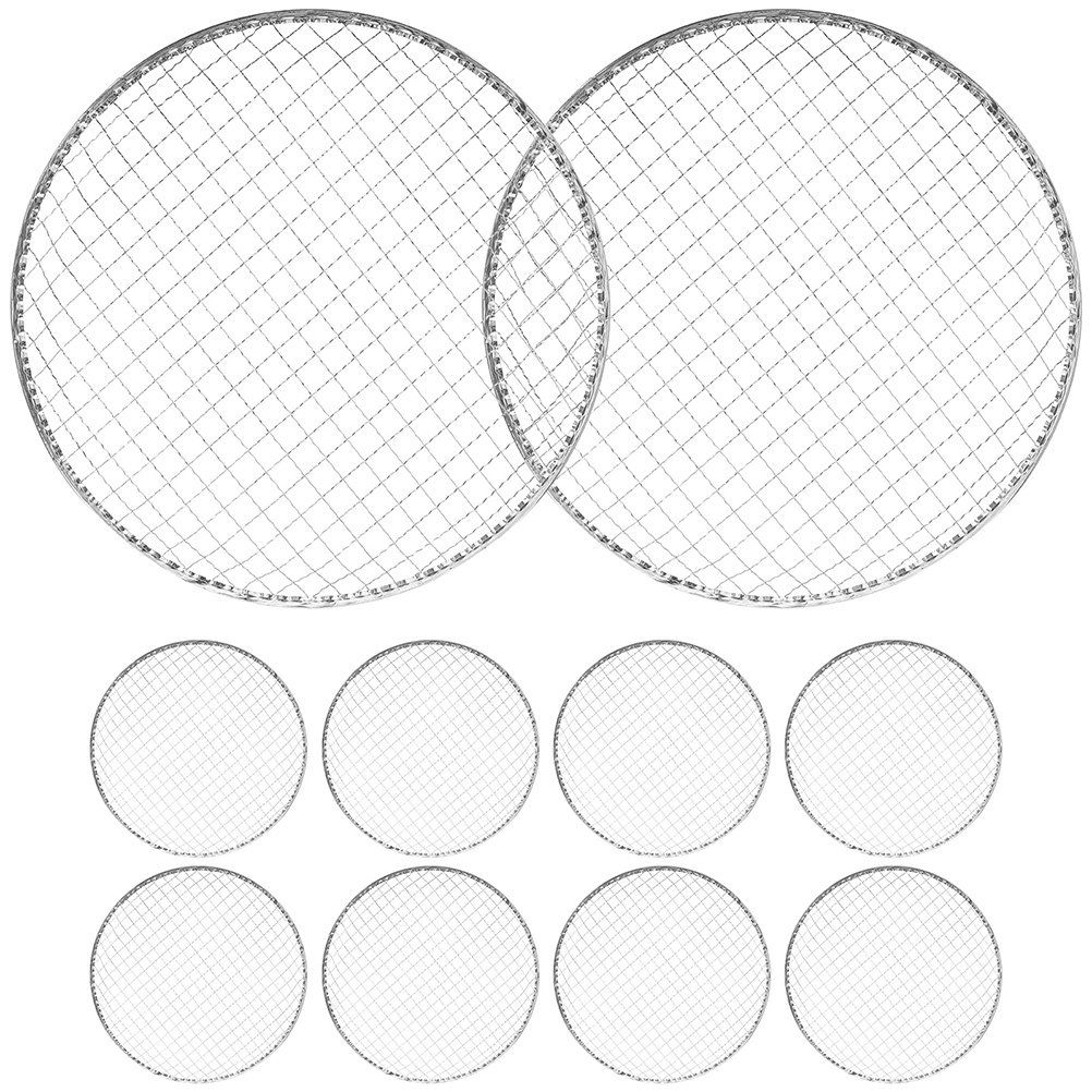 10Pcs Bbq Grill Mesh Fire Pit  – Camping Cooking Grate recenzja i cena
