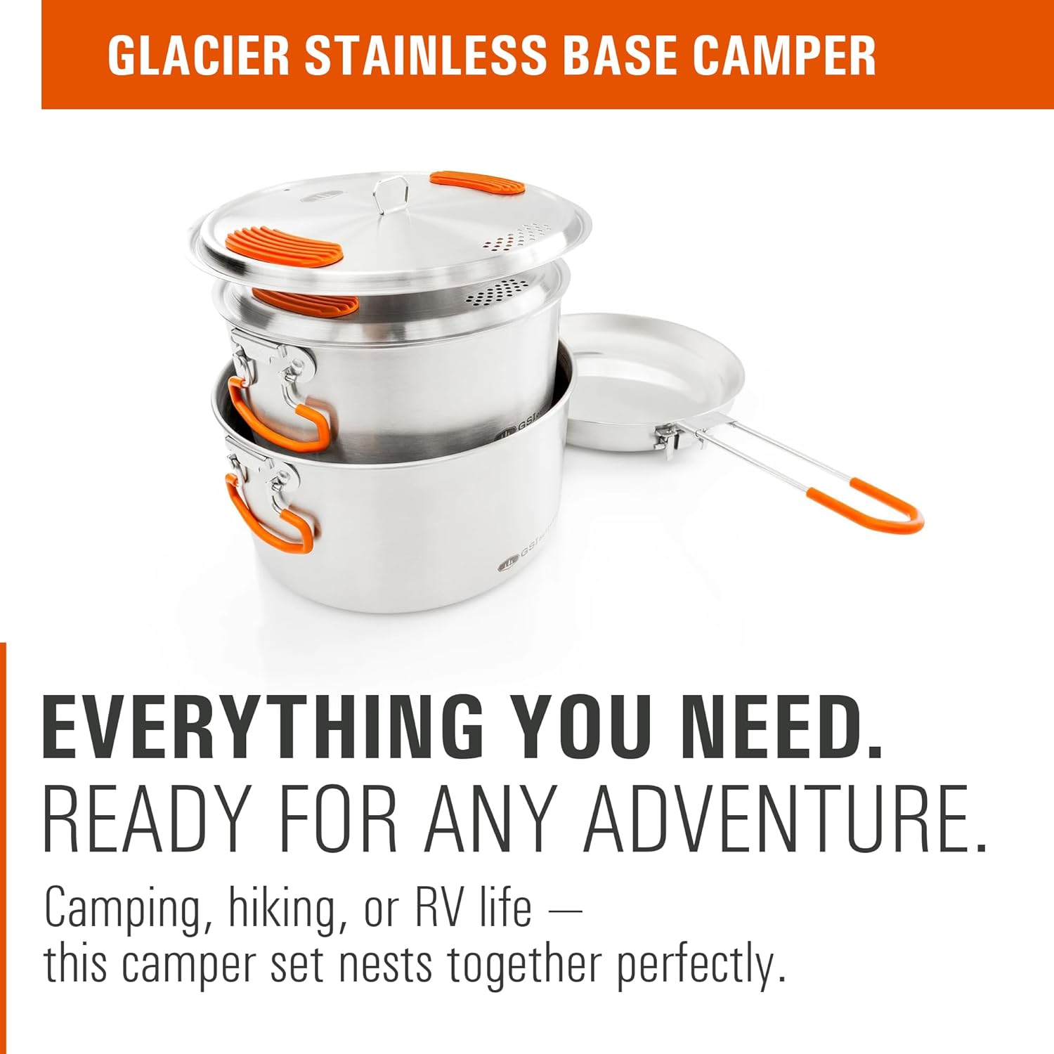 Stainless Steel Camping Cook S – Nesting Camping Cooking Set recenzja i cena