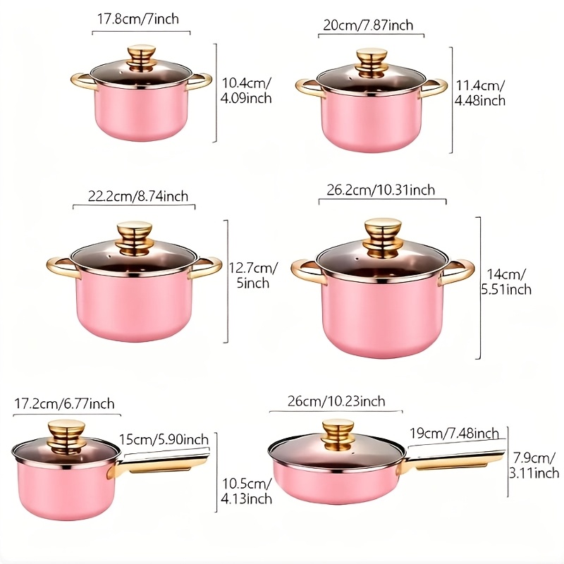 14pcs Stainless Steel Cookware – Camping Cooking Gifts recenzja i cena