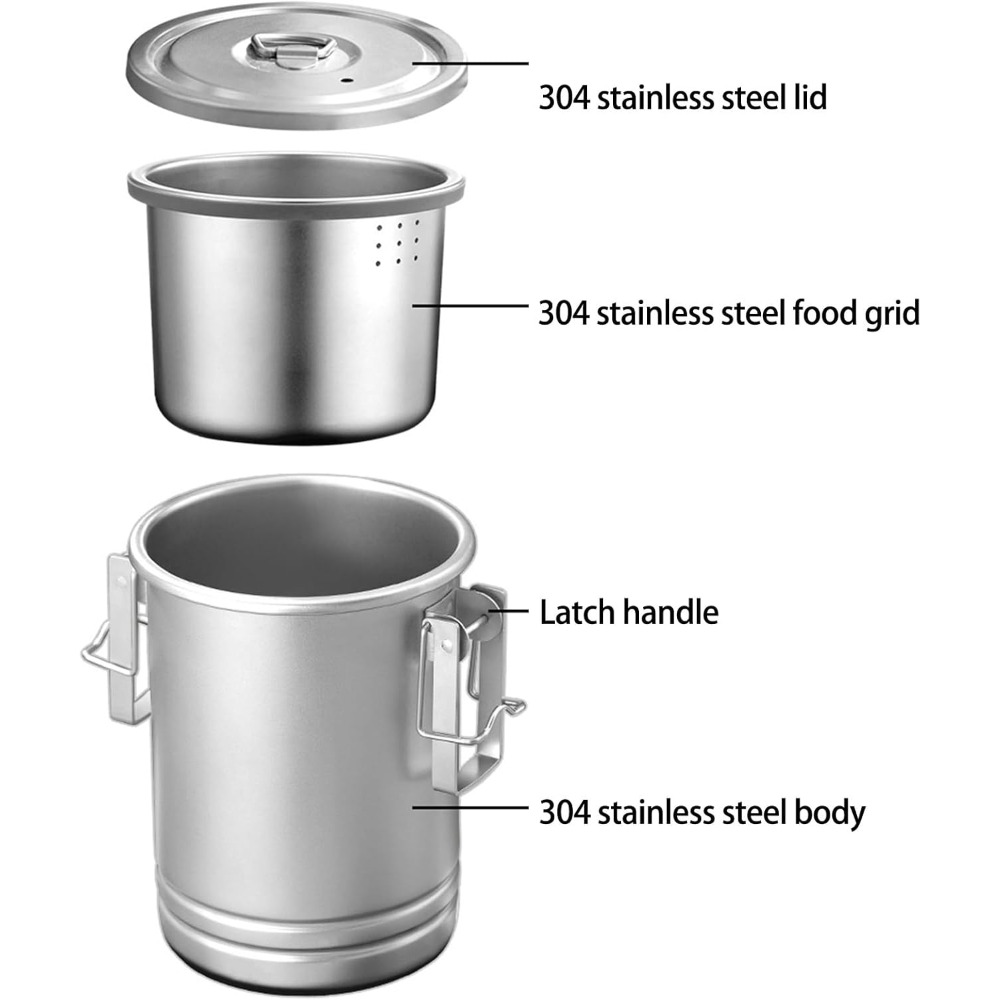 Camping Cooking Nested Pot Set – Nesting Camping Cooking Set recenzja i cena