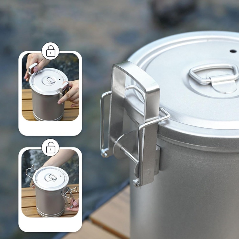 Camping Cooking Nested Pot Set – Nesting Camping Cooking Set recenzja i cena