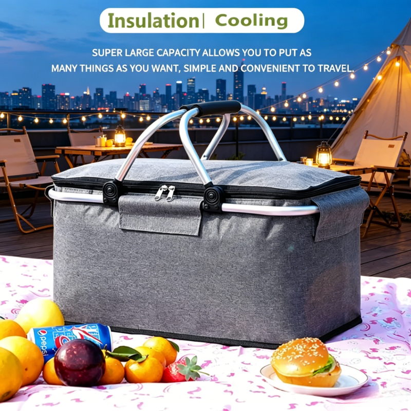 Foldable Large Capacity Insula – Camping Cooking Food recenzja i cena