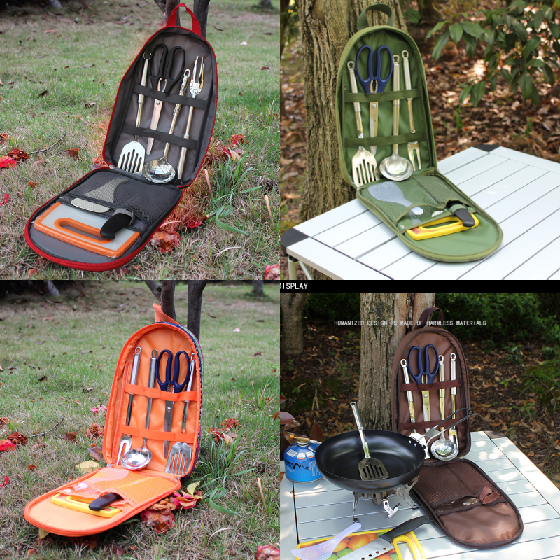 7pcs Camping Kitchen Utensil S – Camping Cooking Drawer recenzja i cena