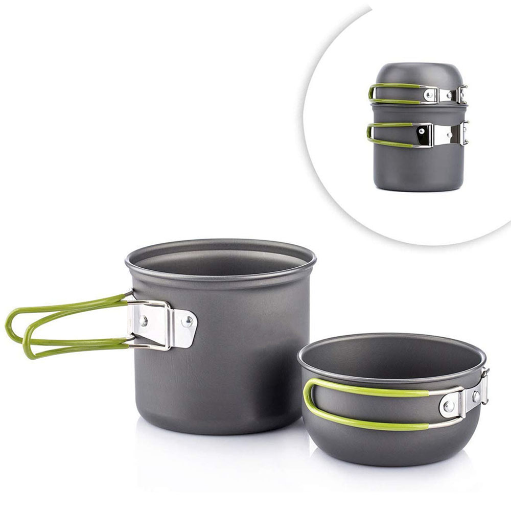Ultralight Camping Pots Cookwa – Camping Cooking Full Set recenzja i cena