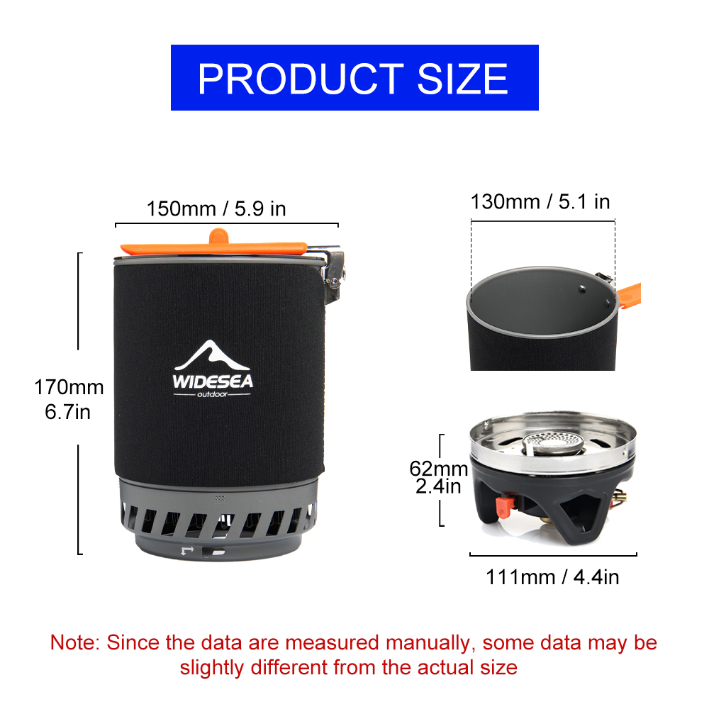 Widesea Camping Cooking System – Camping Cooking Gas Stove recenzja i cena