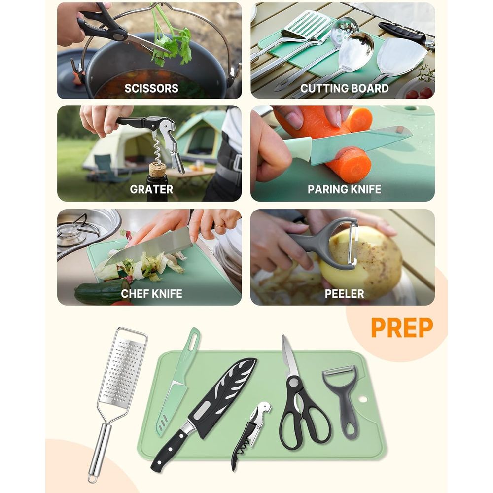 Compact Camping Kitchen Set wi – Camping Cooking Kitchen recenzja i cena