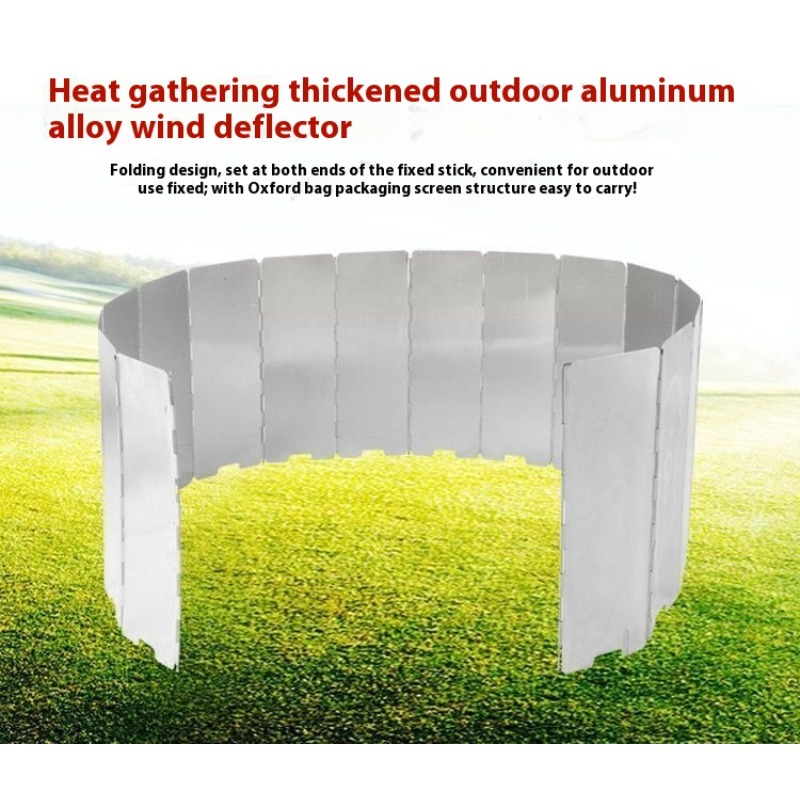 Portable Camping Windshield Fo – Camping Cooking Gear recenzja i cena