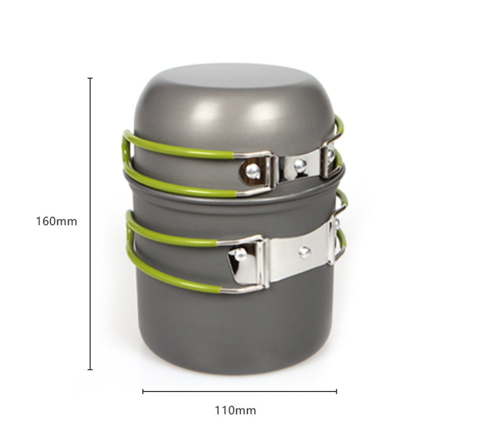 Ultralight Camping Pot Set: Ca – Camping Cooking Mess Kit recenzja i cena