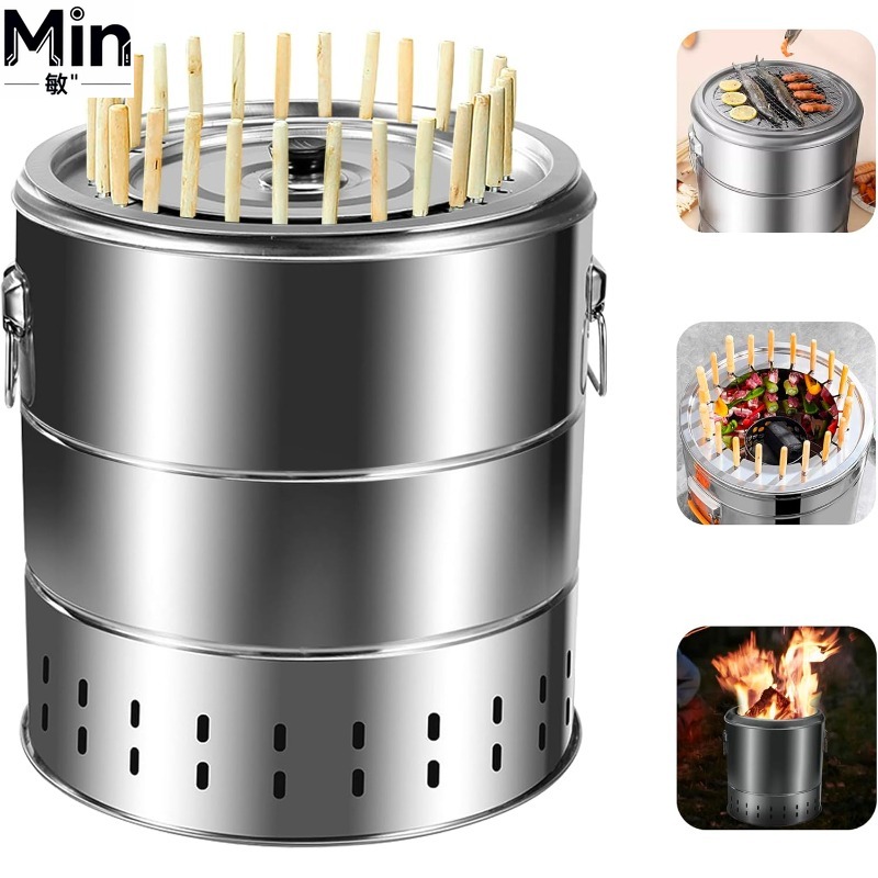 Portable Stainless Steel Wrap- – Camping Cooking Grate recenzja i cena