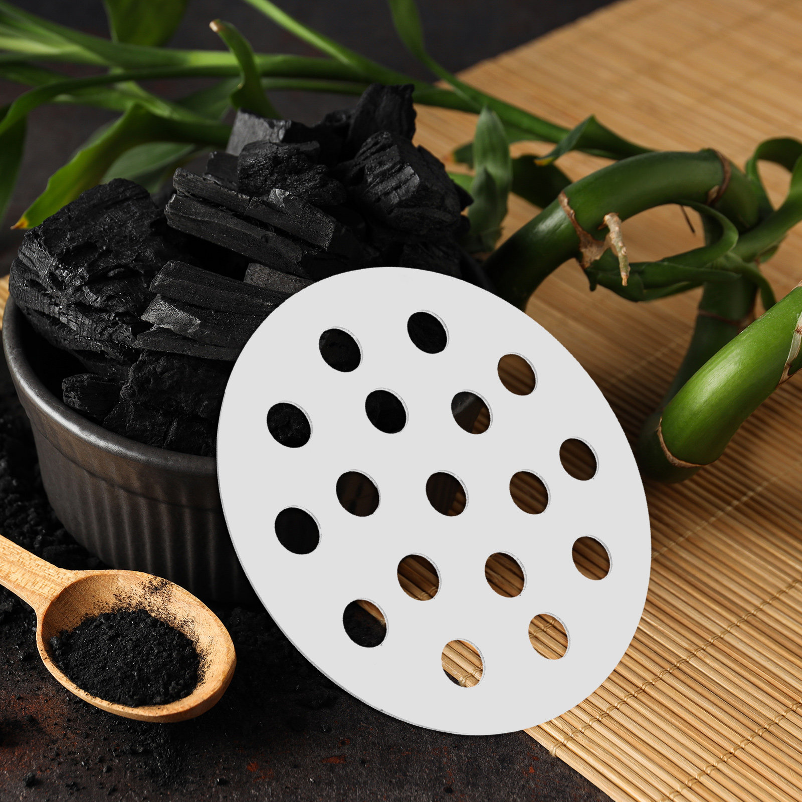 1pc Round Iron Fire 145Mm For  – Camping Cooking Grate recenzja i cena