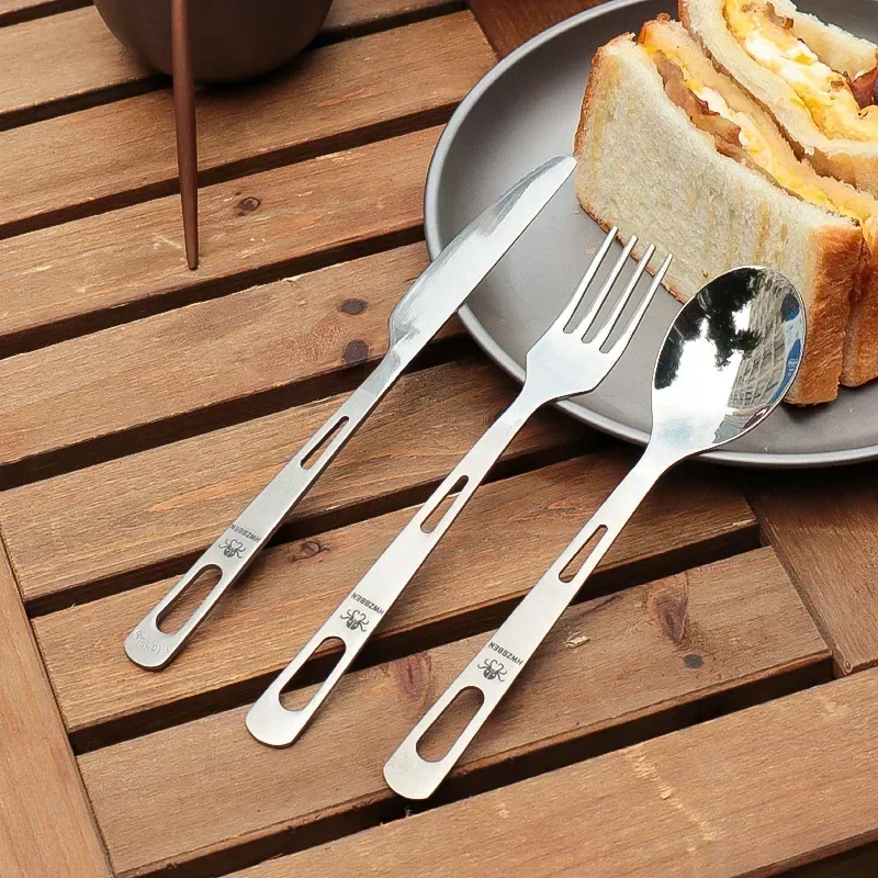 HWZBBEN Titanium Fork Spoon Kn – Camping Cooking Full Set recenzja i cena
