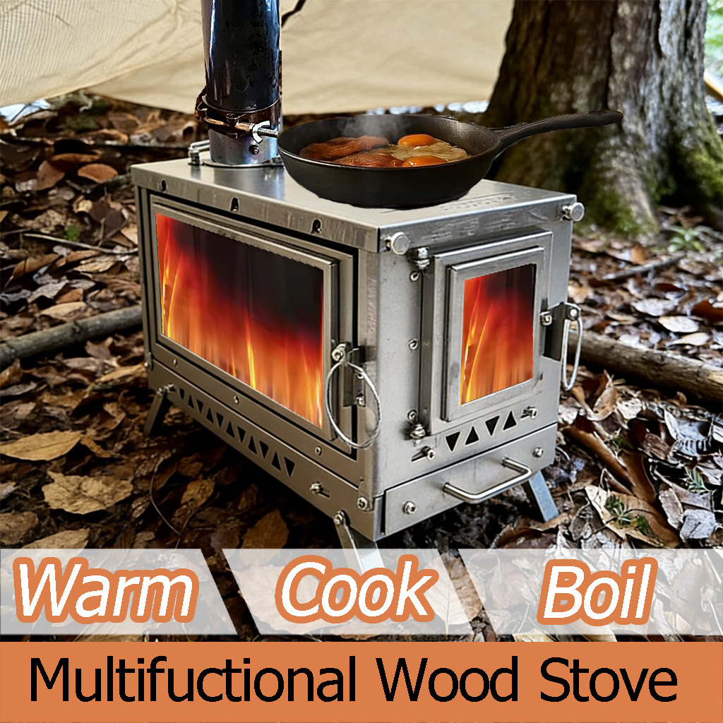 DANCHEL OUTDOOR T3 Titanium Al – Camping Cooking Heater recenzja i cena