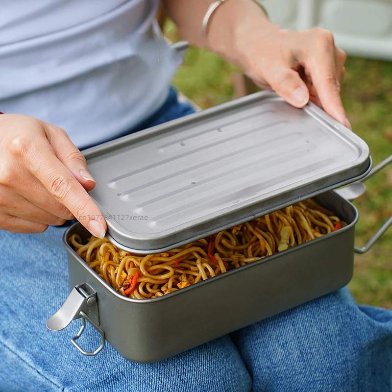 Outdoor Pure Titanium Square L – Mess Kit Titanium recenzja i cena