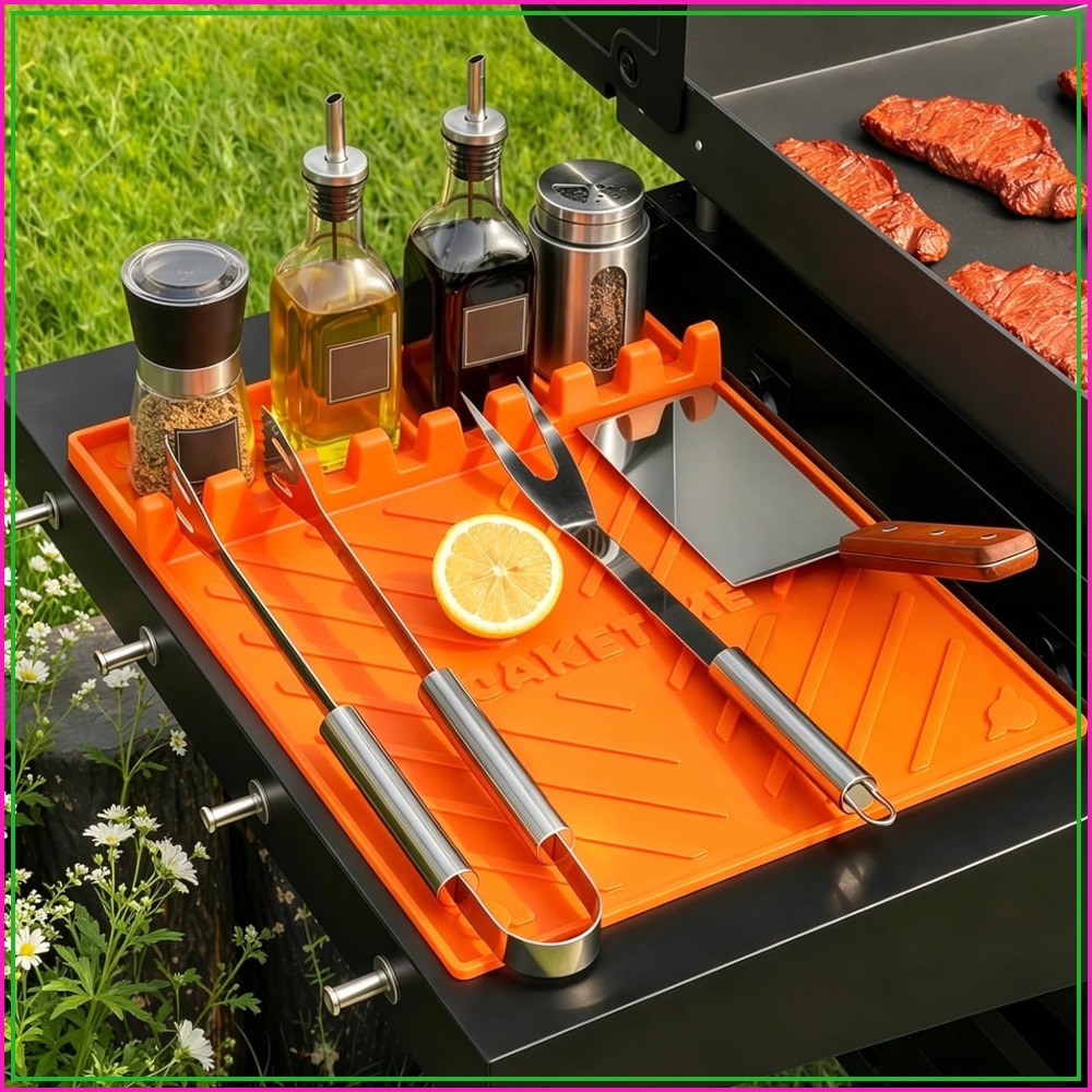 Silicone Grill Mats for Blacks – Camping Cooking Gifts recenzja i cena
